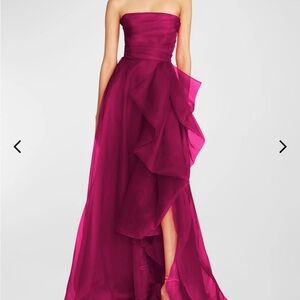 Teresa Strapless Draped Gown.